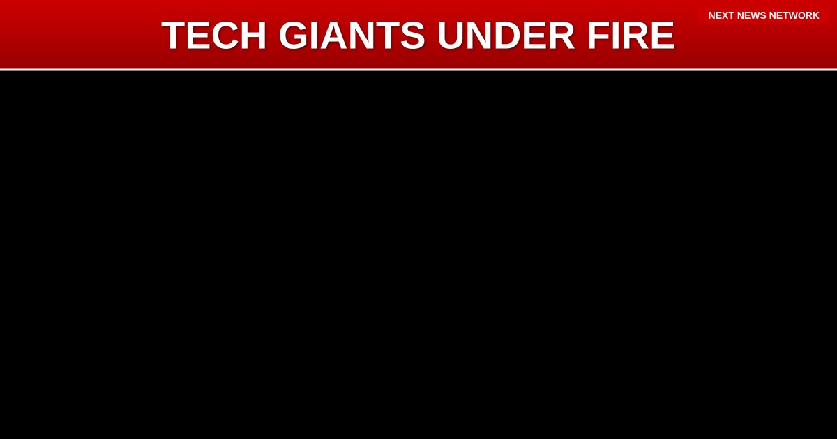 BOMBSHELL: BIG TECH FACES FIRE FOR CENSORING CONSERVATIVE VOICES - LAWMAKERS DEMAND JUSTICE!