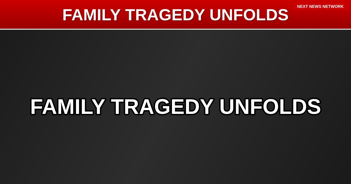 TRAGIC Incident in Kansas: Father COMMITS HORRIFIC ACT Before Taking Own Life