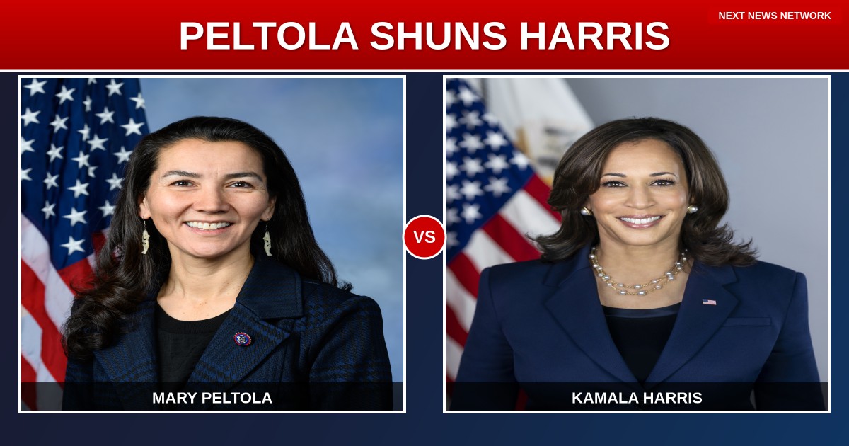 BREAKING: Alaska Democrat Mary Peltola SNUBS Kamala Harris in Senate Race