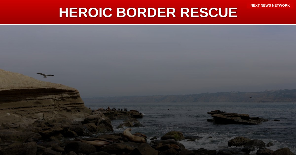 BREAKING: HEROIC Border Patrol RESCUES Illegal Aliens in TREACHEROUS Conditions Near San Diego
