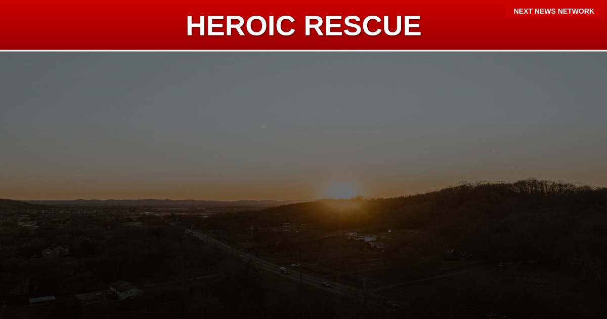 Feel-Good Friday: OFFICER SAVES MAN FROM THE BRINK; HE FINDS NEW HOPE!