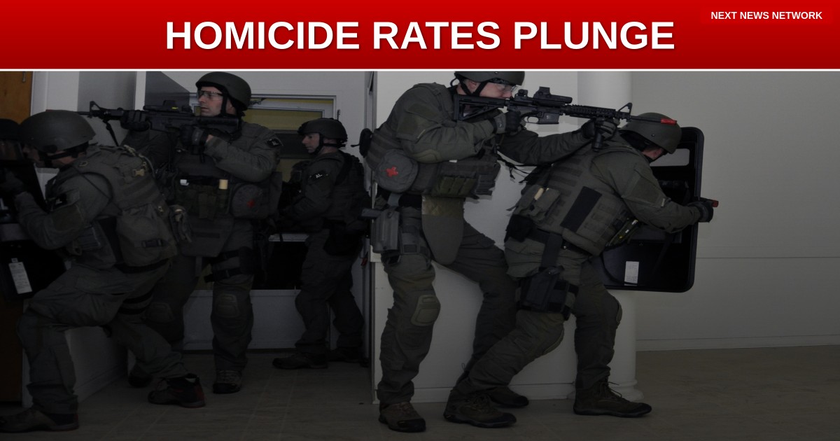 BREAKING: FBI Reports HISTORIC Drop in Homicide Rates – Huge VICTORY for Trump Administration!