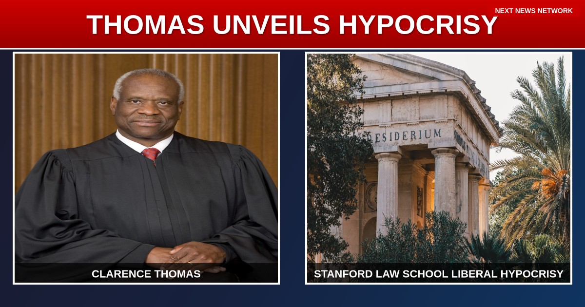 BREAKING: Justice Clarence Thomas EXPOSES Liberal Hypocrisy – Stanford 'OFF LIMITS' For Conservatives