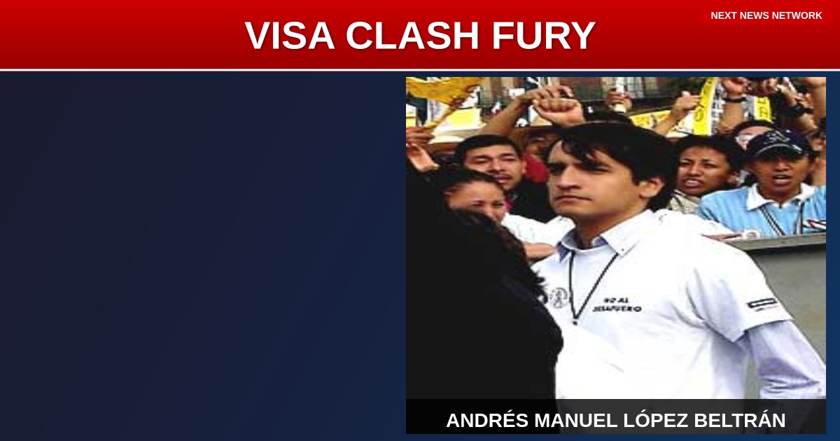 BREAKING: Ex-Mexico President's Son CRIES FOUL After Visa Revoked by Trump Administration