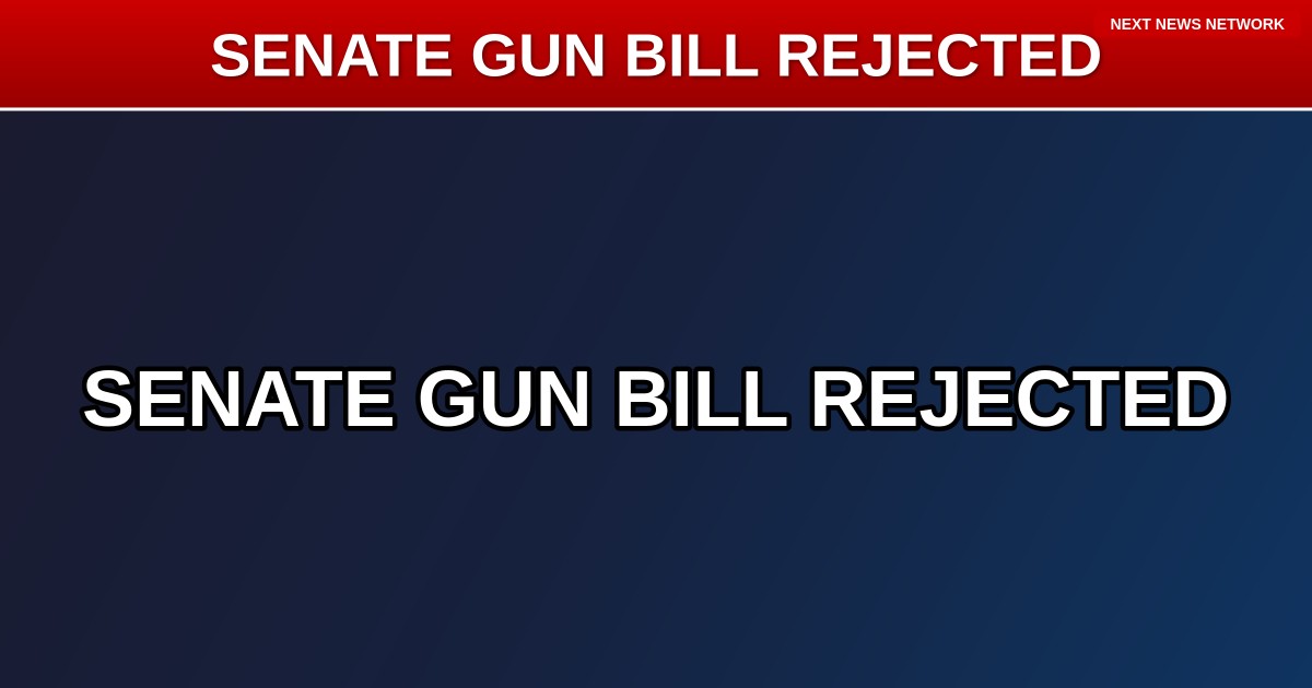 BOMBSHELL: Democrat Gun Control AGENDA CRUSHED in Senate DEFEAT!
