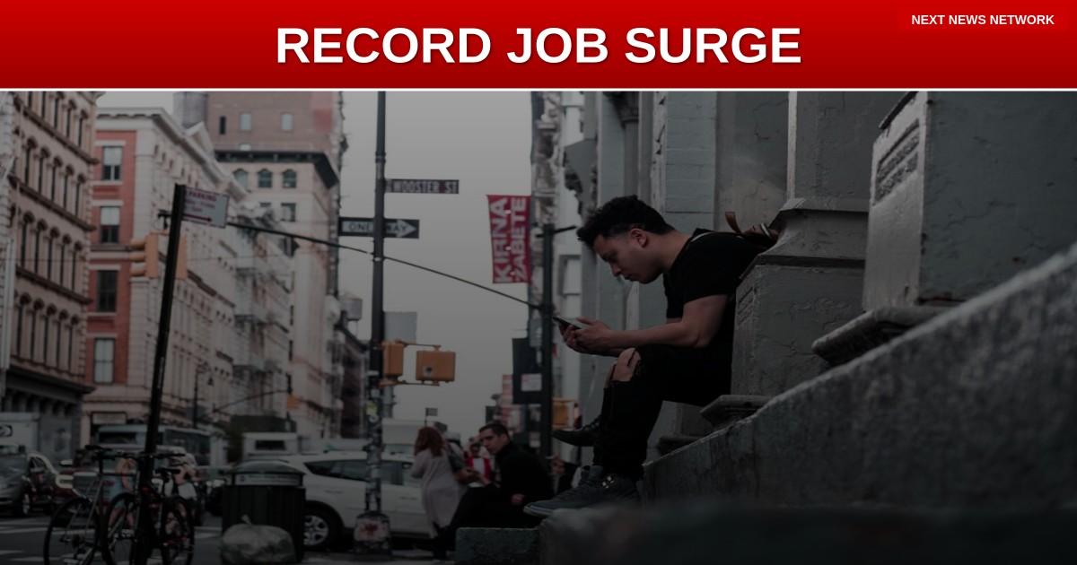BREAKING: TRUMP ADMINISTRATION ANNOUNCES RECORD JOB GROWTH IN JULY!
