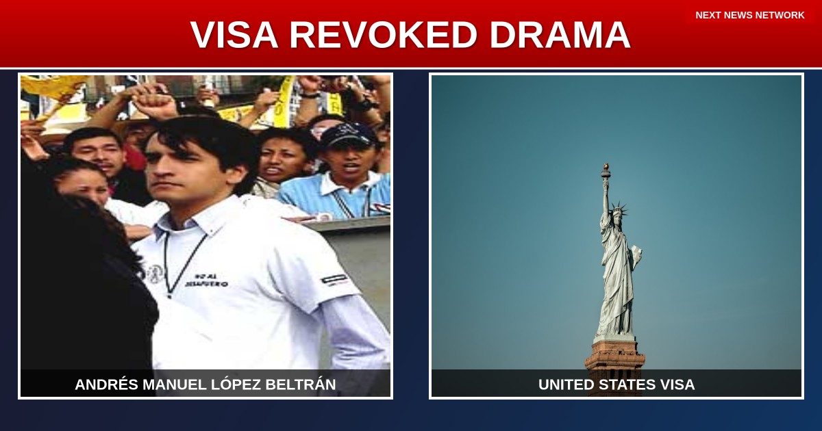 BREAKING: Son of Former Mexican President Claims Trump Administration REVOKED VISA in POLITICAL MOVE