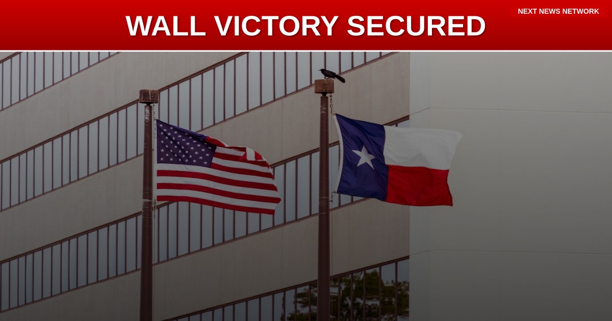BREAKING: TRUMP ADMINISTRATION SECURES MAJOR BORDER VICTORY WITH WALL COMPLETION!