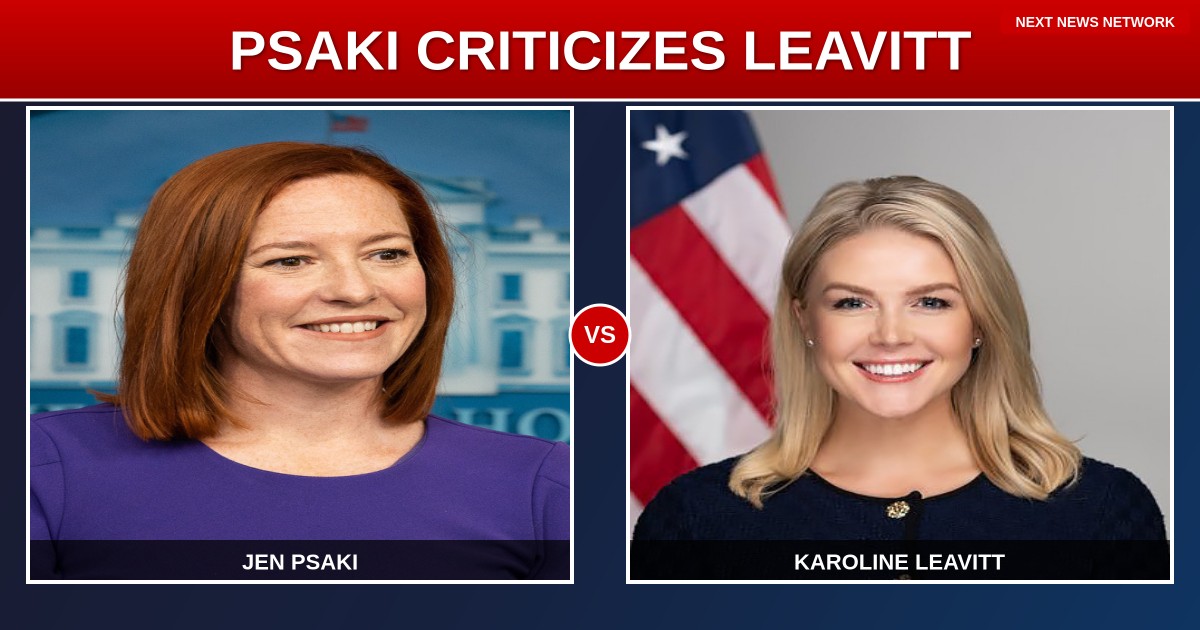 BREAKING: Who Gave Jen Psaki Authority Over White House Morality?