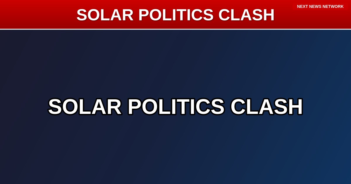 DEBATE RAGES: Is Hating Solar REALLY a Conservative Principle?