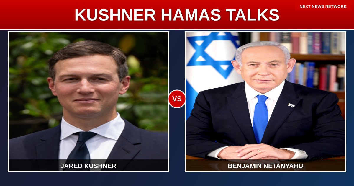 BREAKING: Kushner Meets Hamas Chief Amid Trump-Driven Gaza Initiative Before Netanyahu Talks