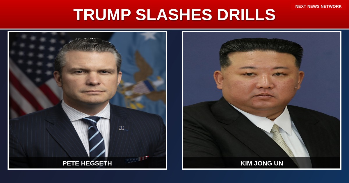 BREAKING: Trump Orders Hegseth to SLASH US-South Korea Military Drills Amid Warming Ties with Kim Jong Un