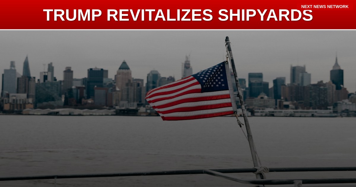 BREAKING: Trump SIGNS Executive Order to BOLSTER America's SHIPBUILDING Might