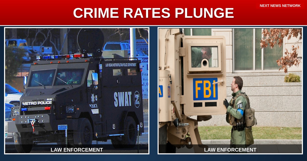 FBI Releases Data on HISTORIC Drop in Violent Crime Rate, MEDIA Stumped by Cause