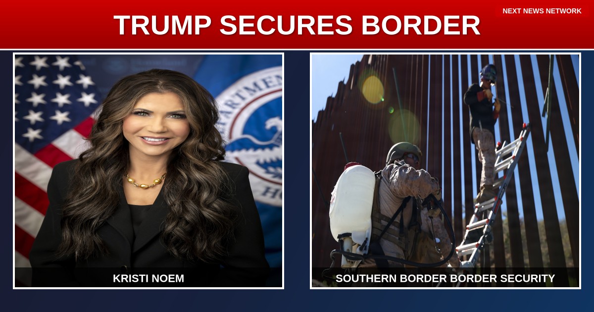 BREAKING: TRUMP'S NEW BORDER SECURITY MEASURES PUT AMERICA FIRST