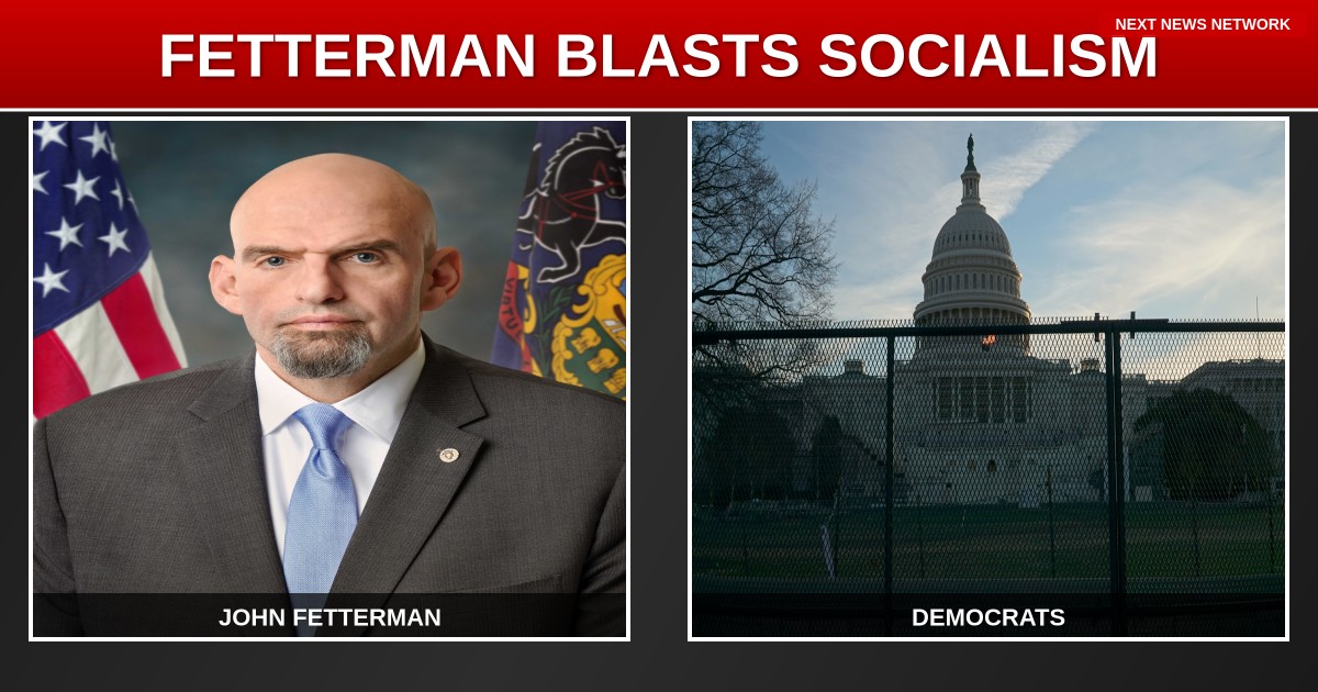 LUNACY EXPOSED: John Fetterman Condemns Growing Democratic Support for Socialism