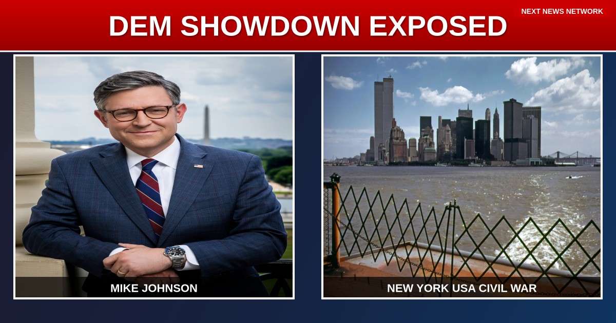 BOMBSHELL: Mike Johnson EXPOSES DEMS' Internal Civil War 'In Jeffries' Backyard'