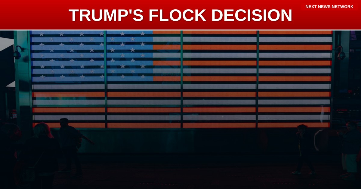 BREAKING: Trump to Decide on Flock Cameras After 'Study' Amid Growing Surveillance Fears