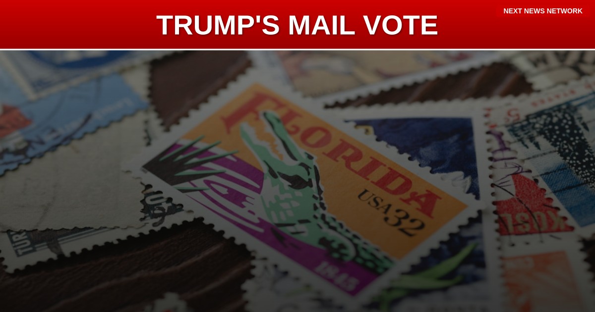 BREAKING: President Trump Uses Mail-In Voting for Florida Primary, Stirring Reactions