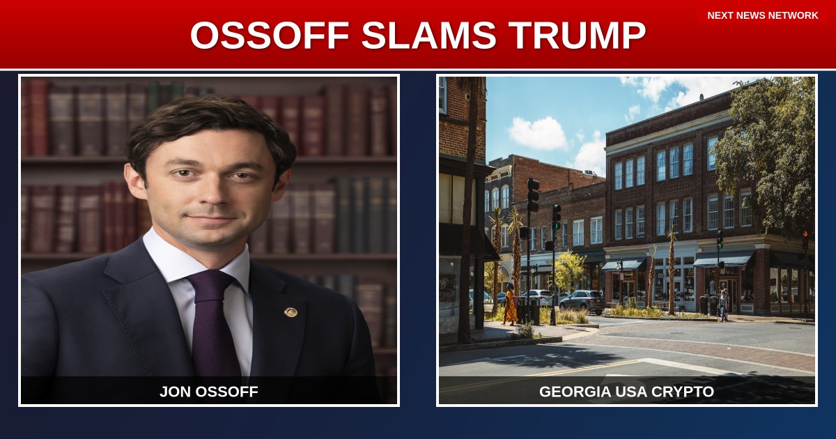 Ossoff Lashes Out: Claims 'BANANA REPUBLIC' as Trump Crypto Venture Gains Approval