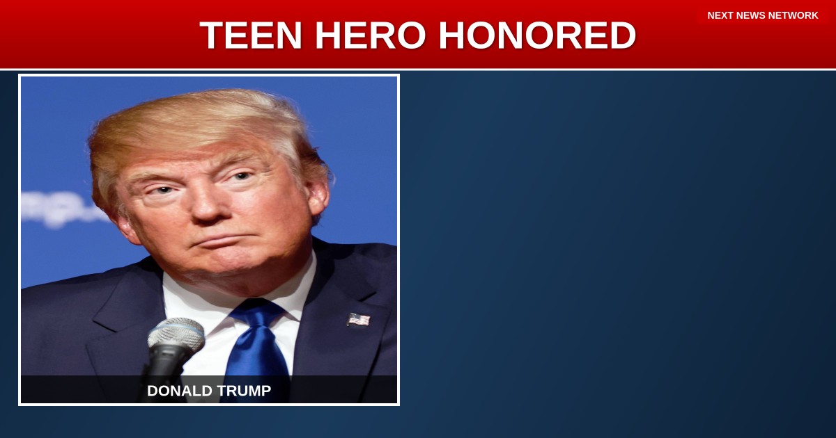 BREAKING: Trump Honors Teen Lifeguard Ryder Williams Who Bravely Saved Boy from Drowning
