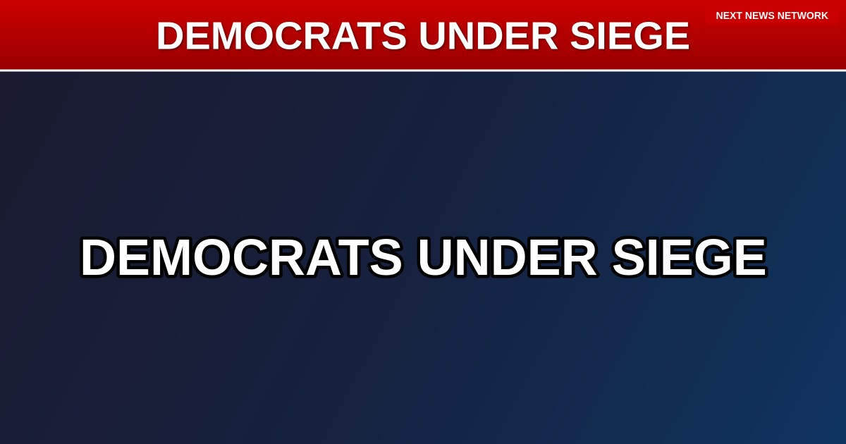 BREAKING: Democrats Are Holding Their Breath as the Big Tent Fills With Red Smoke