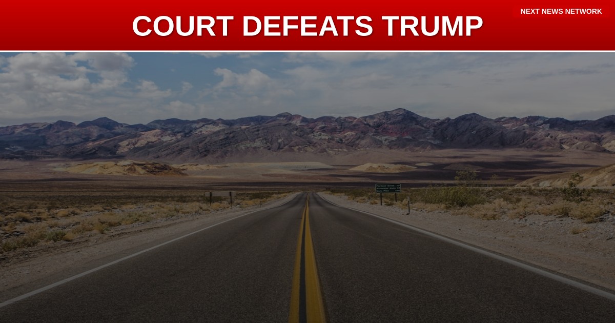 BOMBSHELL: Appeals Court Rules Against Trump Admin in Nevada Prosecutor Case