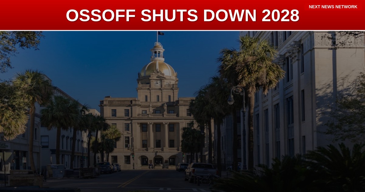 BOMBSHELL: Sen. Jon Ossoff DENIES 2028 Presidential Ambitions