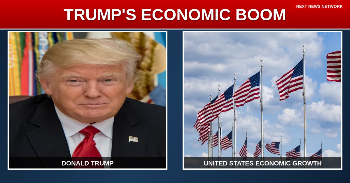 BOOM: CONSERVATIVE POLICIES DRIVE RECORD U.S. ECONOMIC GROWTH - THANKS TO TRUMP'S LEADERSHIP!