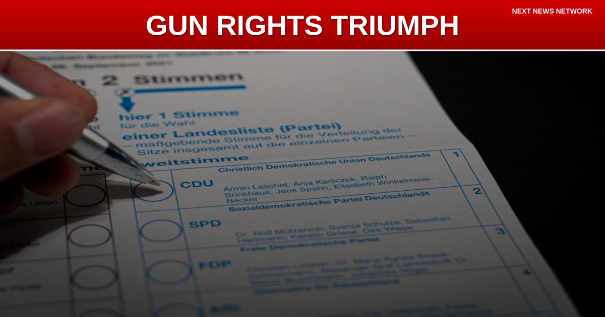 HISTORIC VICTORY: Senate Passes POWERFUL BILL to PROTECT Second Amendment Rights!