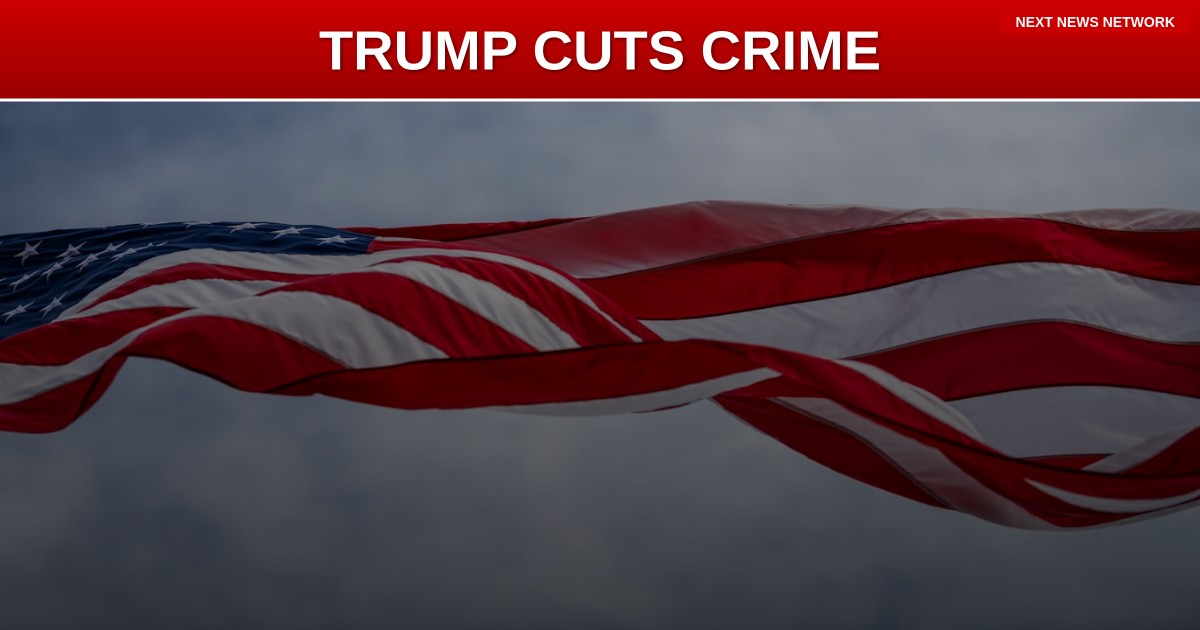 TRUMP DELIVERS HISTORIC DROP IN VIOLENT CRIME: AMERICA SAFER THAN EVER!
