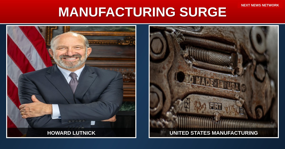 BREAKING: CAPITAL SPENDING BOOM DRIVES US MANUFACTURING SURGE BEYOND AI
