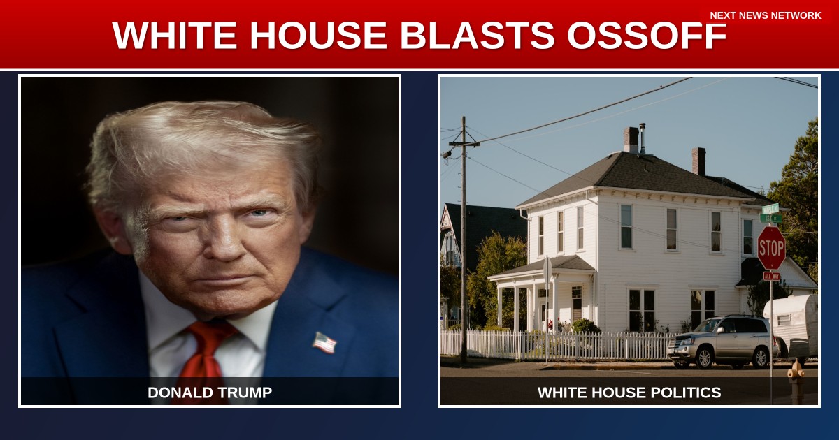 WHITE HOUSE LAMBASTES ‘THEATER KID’ SEN. JON OSSOFF