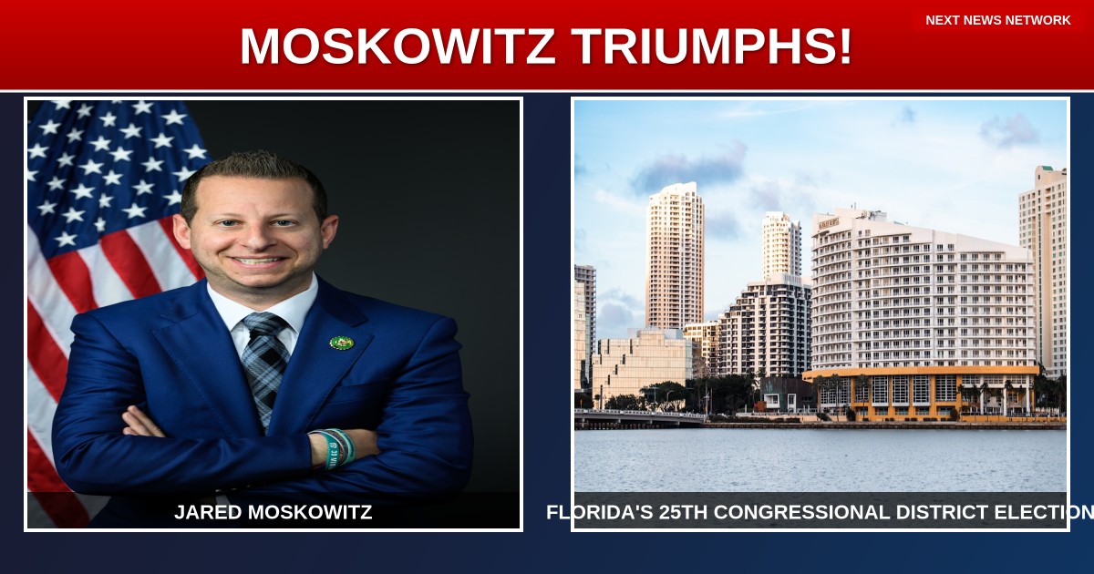 BREAKING: Pro-Israel Moderate Jared Moskowitz THUMPS Socialist Challenger in Florida Primary