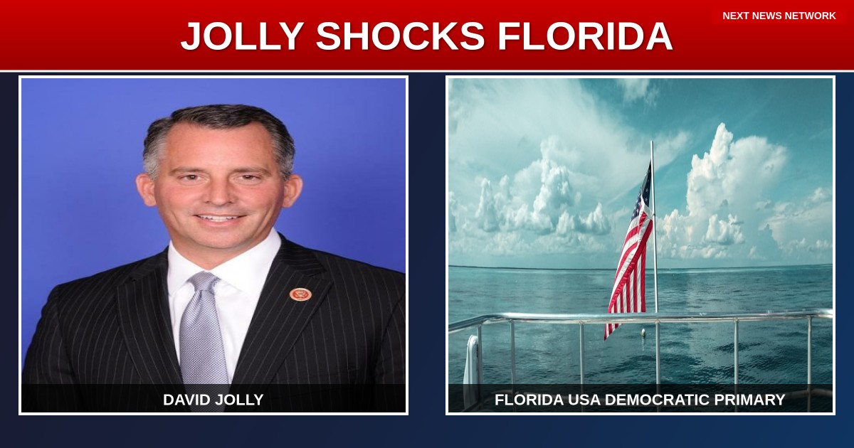 BOMBSHELL: Never-Trump REPUBLICAN David Jolly Wins DEM PRIMARY for Florida Governor