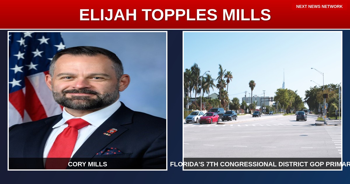 BOMBSHELL: Ryan Elijah OUSTS Trump-Backed Cory Mills in FL-07 GOP Primary