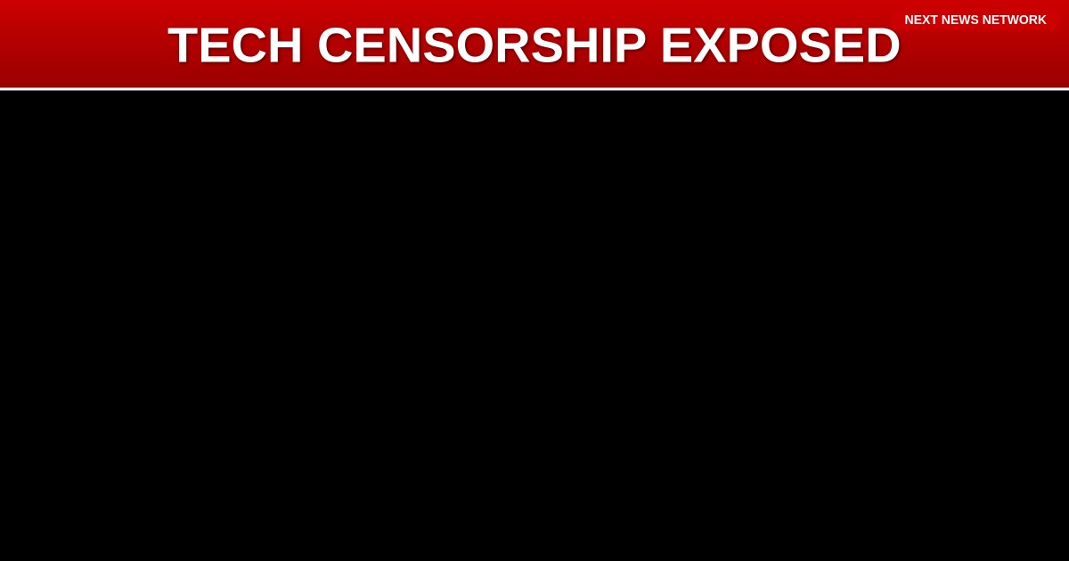 BOMBSHELL: Big Tech CENSORSHIP of Conservatives EXPOSED!