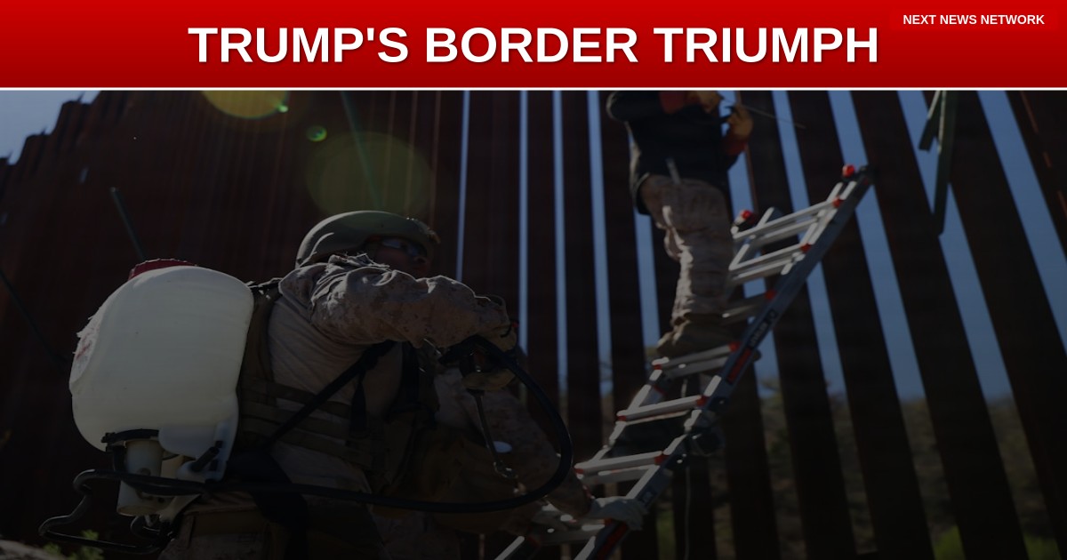 BREAKING: TRUMP ADMINISTRATION'S TOUGH NEW BORDER MEASURES PROVE SUCCESSFUL!