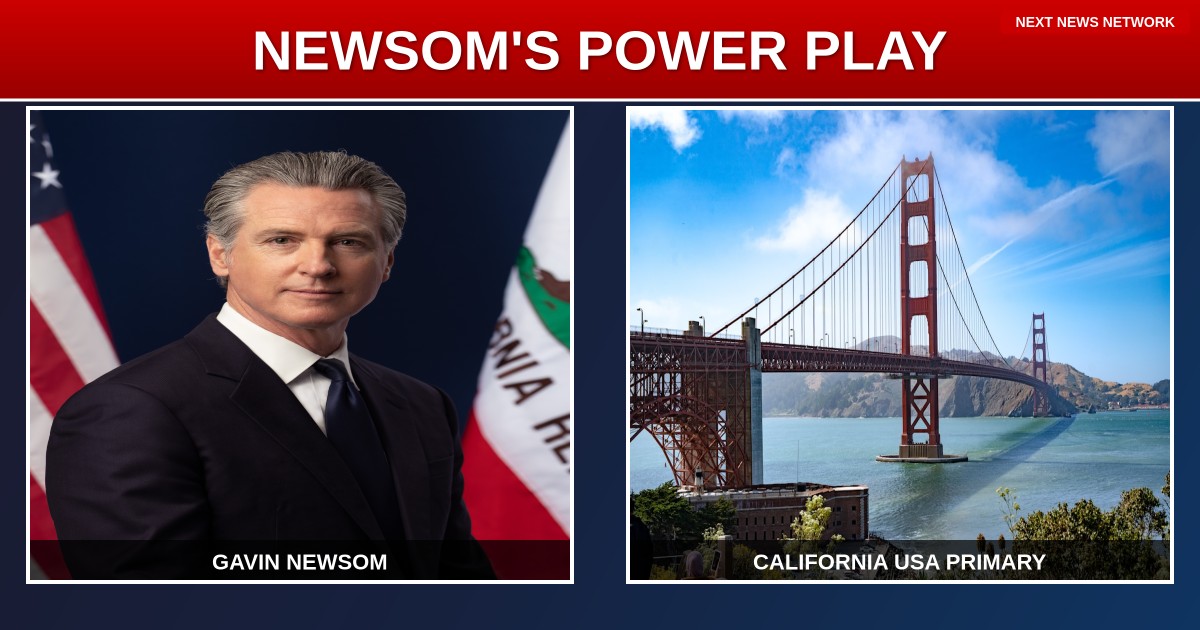 CALIFORNIA POWER GRAB: Newsom's Special Interest Groups Storm Into 2028 PRIMARY BATTLEGROUNDS