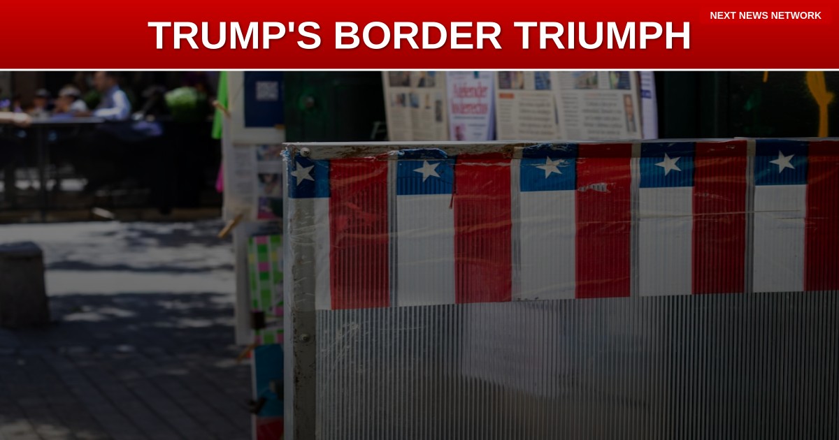 BREAKING: TRUMP'S BORDER SECURITY MEASURES CRUSH ILLEGAL CROSSINGS - AMERICA WINS BIG!