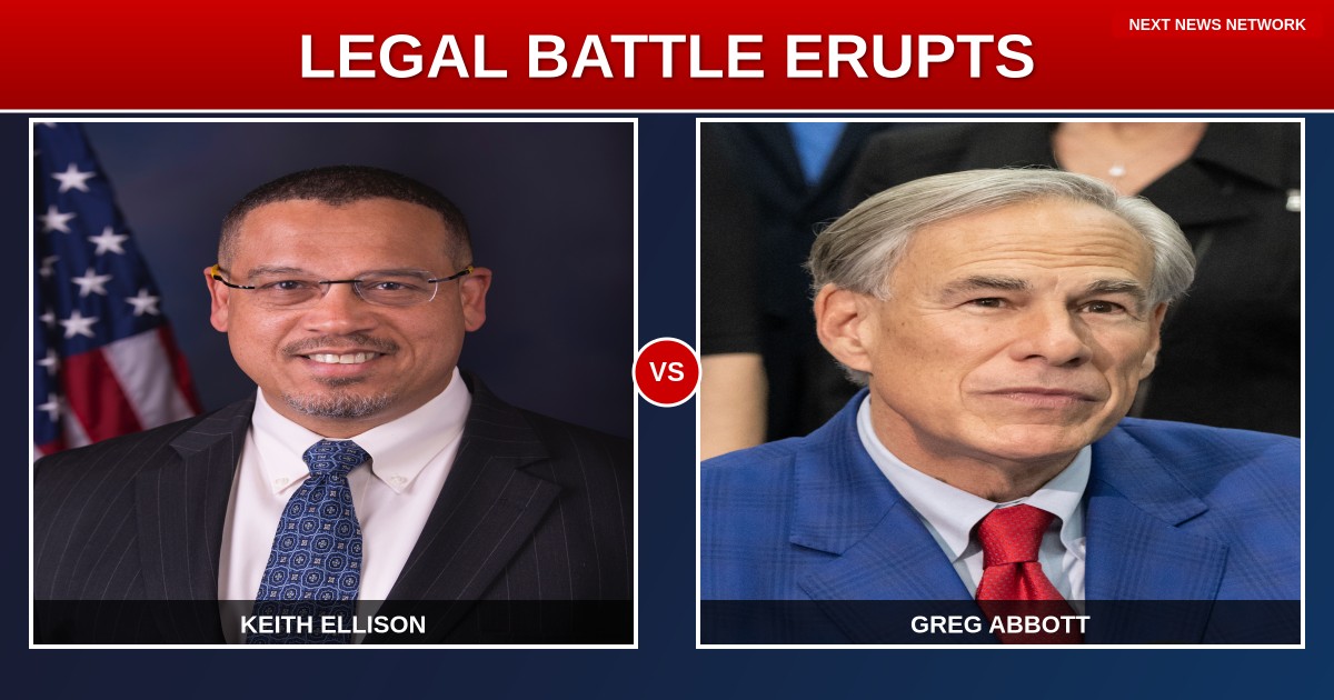 BREAKING: Keith Ellison's Legal Gambit Against Greg Abbott BACKFIRES in Texas Showdown