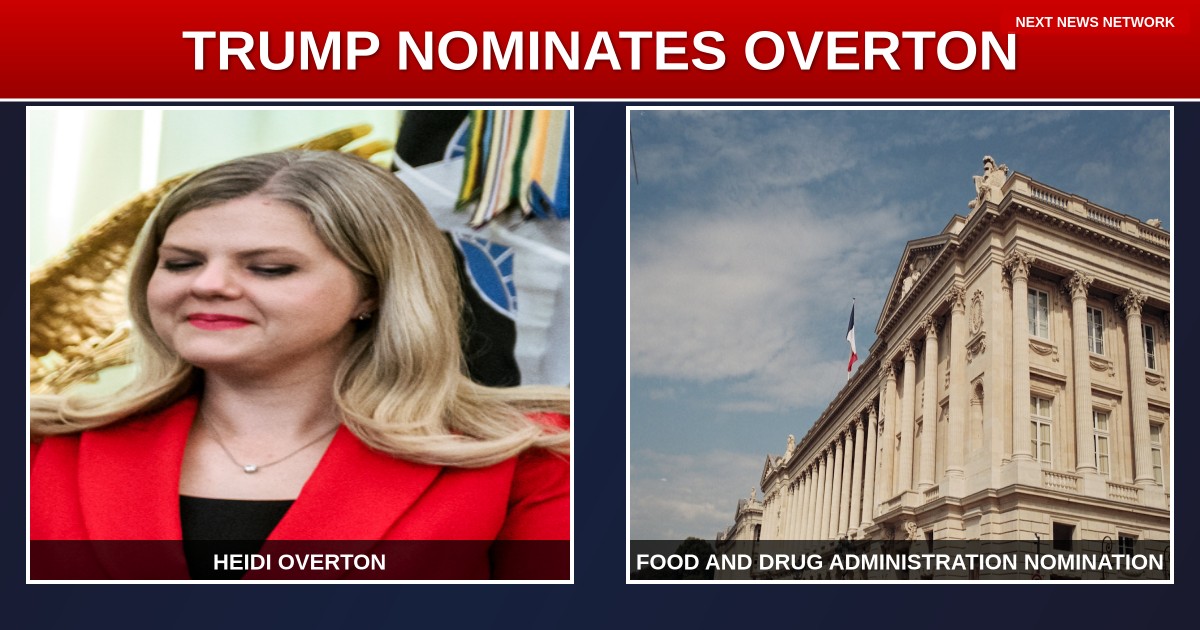 BREAKING: Trump to NOMINATE Dr. Heidi Overton as NEXT FDA Commissioner