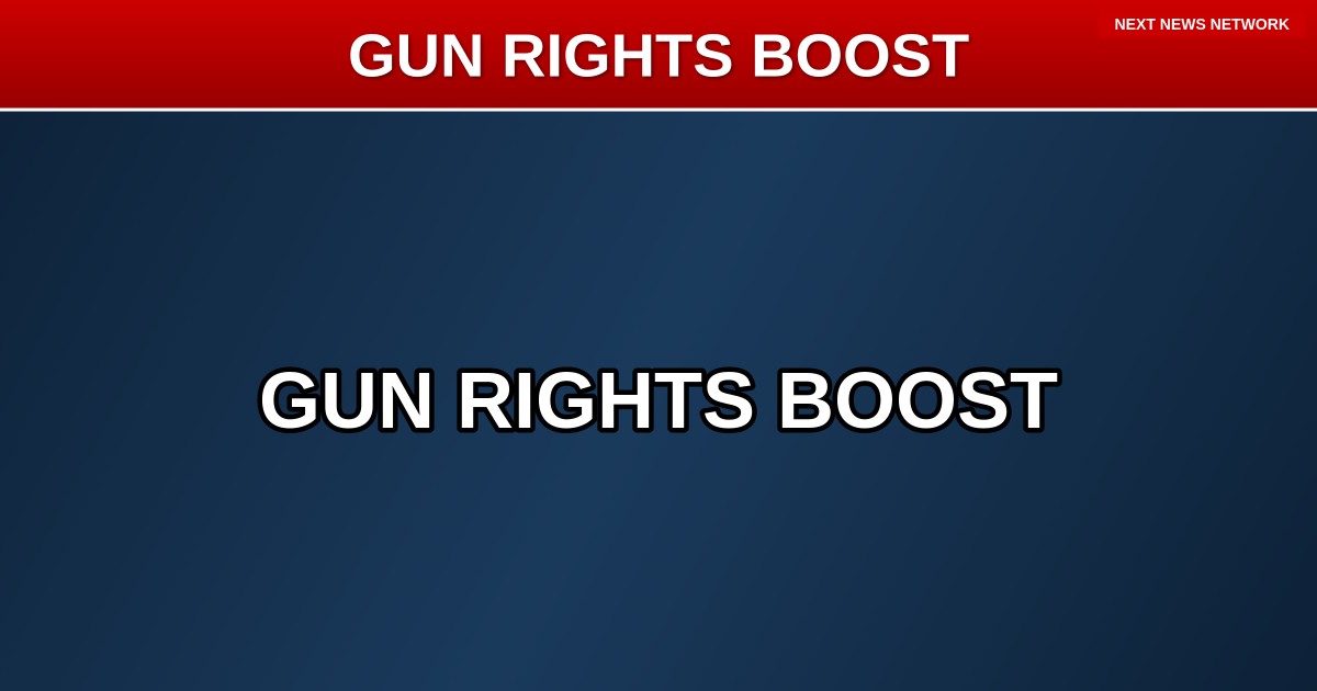 BREAKING: Second Amendment FREEDOMS EXPANDED as Trump Administration Scores HUGE WIN