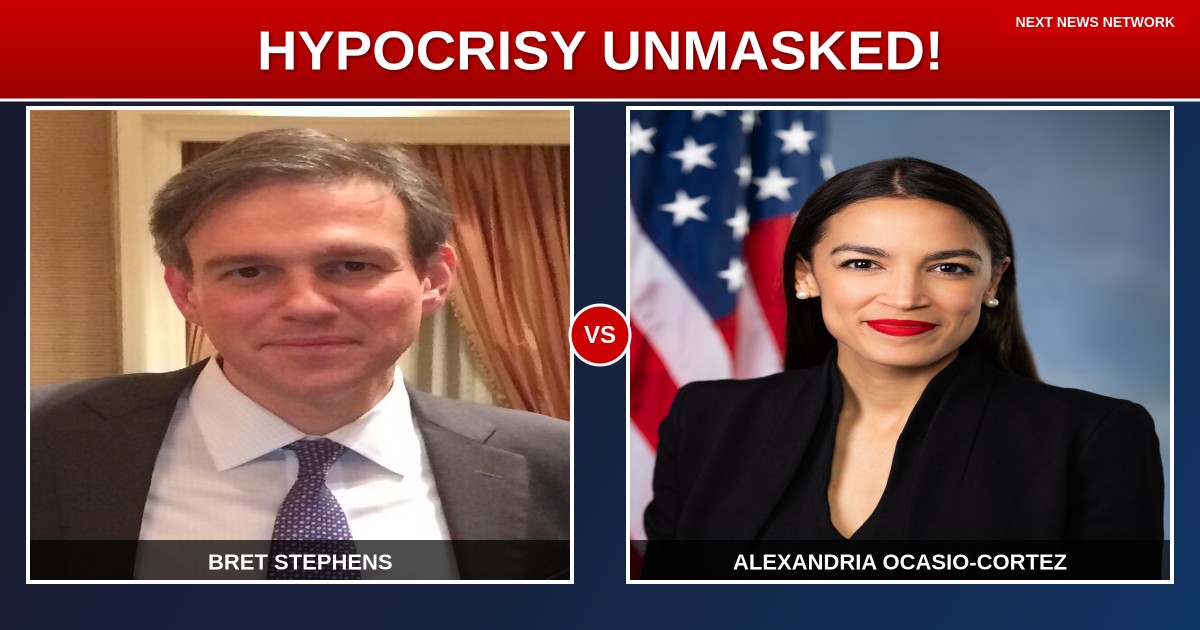 BOMBSHELL: Bret Stephens Skewered for Hypocrisy on 'Woke 1' Vote and AOC Criticism