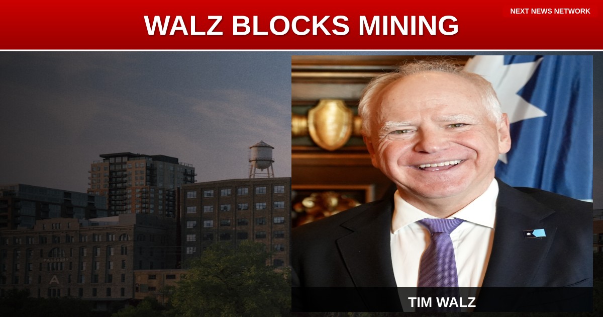 BOMBSHELL: Tim Walz Risks NATIONAL SECURITY with Copper Mining Order!