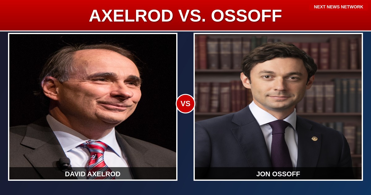 EXPOSED: David Axelrod Accuses Jon Ossoff of Distracting with Natalie Harp Jab